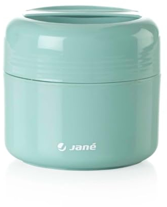 Jané Termo para Papilla, Capacidad 55 cl, Apto Microondas y Congelador, hasta 4 Horas, Mint