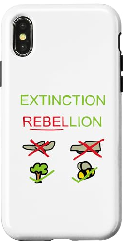 Hülle für iPhone X/XS Extinction Rebellion