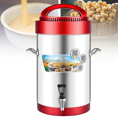 Hydravex Soy Milk Maker Machine, Automatic Nut Milk Maker, Filter-Frees Grain Juice Soup Maker with Delay Start, Keep Warm, Self-Cleaning for Almonds, Oats, Soybeans, Fruits,20L