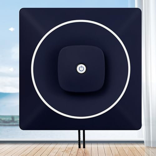 Hydravex Robotic Window Cleaner, Automatic Water Spray Window Cleaning Robot with Intelligent Path Planning, APP/Remote Control for Glass, Marbles, Tiles, Bathroom Cleaning