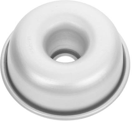 LALADEFIEE Stampo per Ciambelle in Lega di Alluminio Argento Facile da Sformare e Conservare per DIY Dolci e Ciambelloni Rotondi