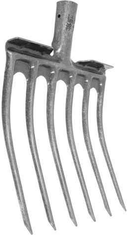 Sosoport Sostituzione Manico Rastrello in Testa Raschiatrice Per Letame Di Cavallo Nera Agricola Denti Rastrello Per Letame Di Cavallo Per Per Aratura