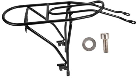 BESPORTBLE Fahrrad Gepäckträger Metall 20 Zoll V-Bremse Heckträger Aluminiumlegierung Fahrradrucksitz Soziussitz Für Mountainbike Kinderfahrrad Freizeit
