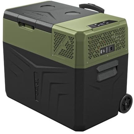 YOLCO BCX40 Green Kompressor Kühlbox 40L – Auto & Camping Kühlschrank 12V/24V & 230V, -20°C bis +20°C