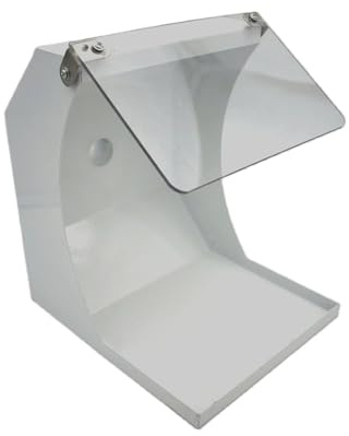 Abdeckung for Doppelschleifmaschine, Schmuck-Poliermaschine, dichter Deckel, robustes Metall-Elektrowerkzeug
