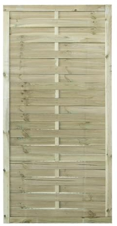 Pannello Frangivento da Esterno in legno Pino Impregnato Autoclave cm 90 x H 180