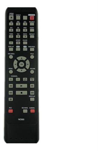 Télécommande universelle de rechange pour disques durs DVD enregistreurs offrant une large compatibilité sur plusieurs modèles Télécommande facile à utiliser pour enregistreurs DVD