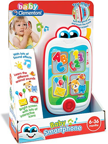 Clementoni Baby 14948 - Smartphone - Juguetes bebé con Sonido a Partir de 10 Meses