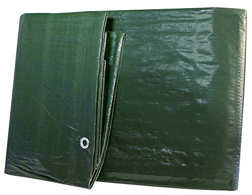 Windhager Bâche de Protection en Bois - Multi-usages - Extérieure - Grammage : 100 g/m² - 6 x 8 m