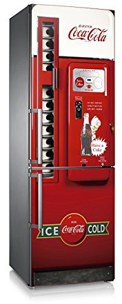 Adesivo per frigorifero | Stickers Fridge | Adesivo Frigo | Coke Vintage 185x60 design esclusivo