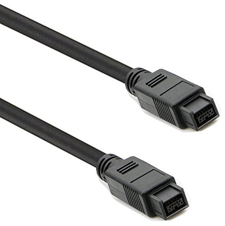APUXON FireWire 800 Kabel (1,8 m) – IEEE 1394b 9-poliger Stecker auf 9-poliger Firewire-Kabel