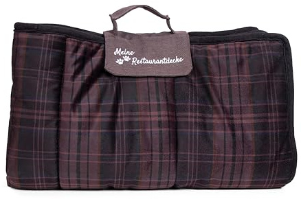 TrendPet Reisedecke Hund – Restaurantdecke Faltbar 75x55 cm Hundedecke