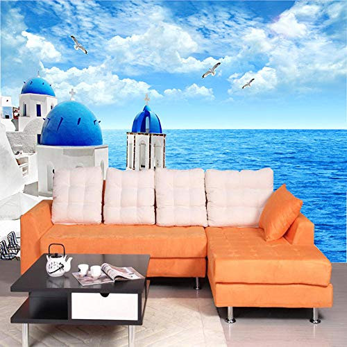 Papel Tapiz 3D Venice Night Lotus Arenisca En Relieve Papel Tapiz De Tv Murales De Pared Personalizados Papel Tapiz Fotográfico,300 * 210Cm