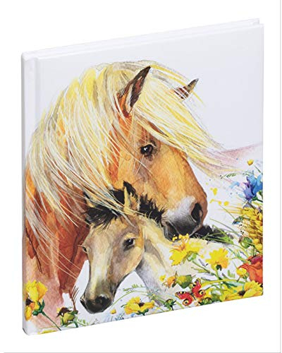 PAGNA 20159-15 Poesiealbum Pferde Idylle 128S blanko, Motivdruck