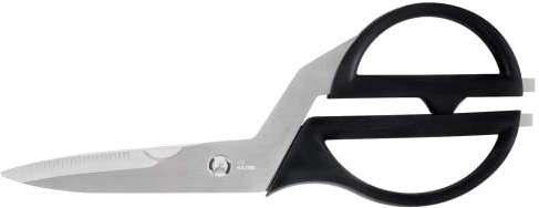 Kai Kitchen Shears with Bone Notch | Heavy Duty Cooking Scissors, Durable 420J2 Stainless Steel, Blades Separate for Easy Cleaning, Kitchen Shears