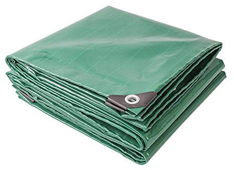 OKUOKA Verdicken Sie grünes Auto regendichtes Tuch LKW-Pavillon-Dach-Sonnenschutz-wasserdichtes Messer-Schaben im Freien verschleißfeste Schatten-Plane (Color : Green, Size : 2mx7m)