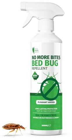 Bed Bug Spray 500ml - Bed Bugs Spray for Mattresses, Bedding & Carpets - Quick & Easy Application
