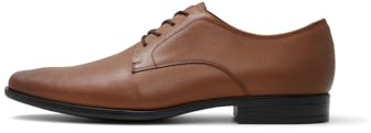 Aldo Men's Nelsen Derby Shoes, Cognac, 9.5