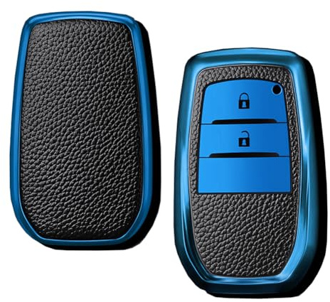 KUNIO Schlüsselhülle Passt für Toyota Yaris Cross Yaris Hybrid Rav4 Aygo GR 2020 2021 2022 2023 Schlüsselschutz TPU Schlüsselcover Schutzhülle Schlüsseletui