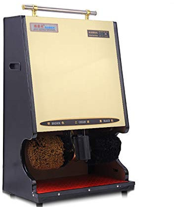 Shoe Polisher Machine, Fully Automatic Infrared Dual Sensor Switch Shoe Polisher for Home Shop Shoe Polisher for Home Shop Hotel Lobby Electric Shoe Polisher (Color : C) (B)