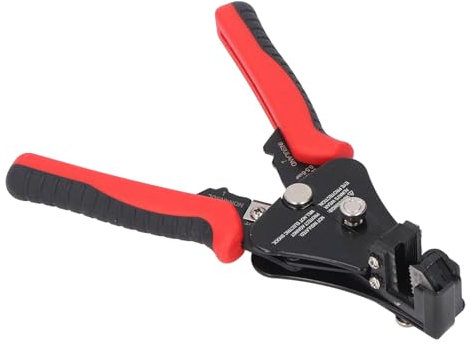 Baxnore 3 in 1 Automatic Wire Stripper, Zinc Alloy Multi Tool with Adjustable Crimping Cutting for 10 to 22 AWG Cables, Ergonomic Electrical Repair Kit