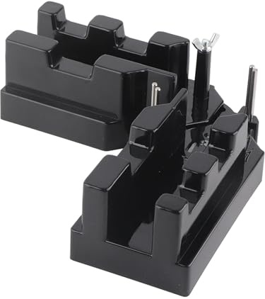 Utensile da Taglio per Angolo Obliqui, 85°-180° ABS 2 in 1 Misuratore per Obliquo Goniometri per Battiscopa Rifiniture Idrauliche Lavorazione del Legno per Misurare e Trasferire