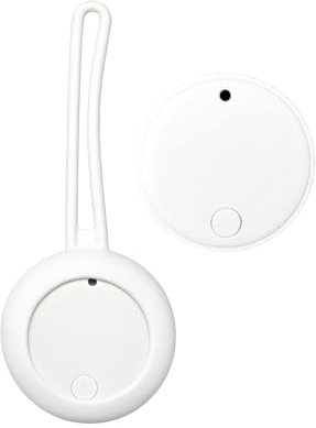 XOOPAR Android Smart Tracker - Air Tag Traceur, Fonctionne avec l’app Google et Apple Localiser, Localisateurs D'Objets Bluetooth avec Porte-clés pour Les Clés/Portefeuilles/Valises/Sacs