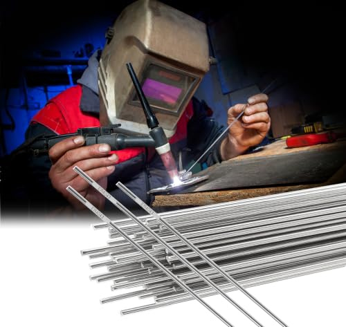 FUYITE 30 Pcs ER4043 3/32x16 Stainless Steel TIG Welding Rod
