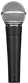Shure SM58-LCE Microfono professionale dinamico e cardioide (+ astuccio e supporto inclusi)