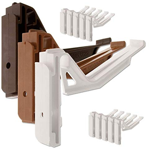 Wendland RS32790 Conservatory Gutter Brackets (10 Pack) - Chocolate Brown