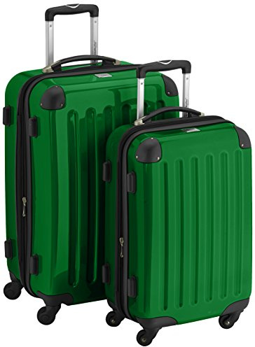 HAUPTSTADTKOFFER 58046508 Koffer-Set, 116 Liters, Metallic Grün