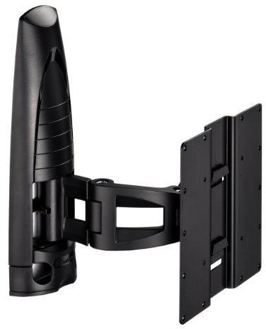 Meliconi Ghost 220 - Supporto da parete per TV al plasma/LCD, doppio giunto Vesa 100-201