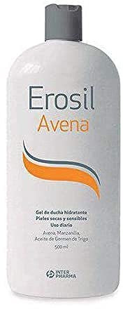 EROSIL – Gel ducha con avena muy hidratante indicado para pieles secas y sensibles – 500 ml