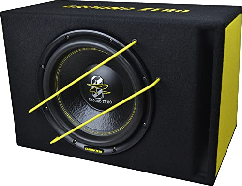Ground Zero Subwoofer GZIB 3000XSPL in cassa reflex 1000 Watt box incassato