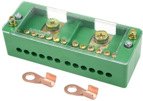 WGCD 660V 30A Monofase 2 Ingressi 8 Outlet Meter Box Giunzione Distribuzione di Alimentazione Morsettiera 2 Inlet 12 Outlet