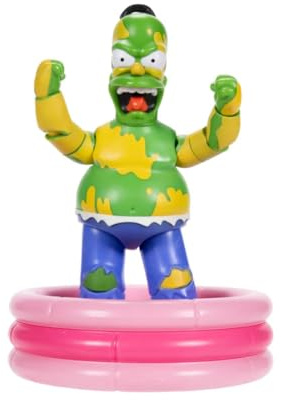 Los Simpsons - Figura Hommer Enfadado de 13 cm Totalmente articulada - Figura Coleccionista de los Simpsons - Incluye Accesorios - Para Niños 3 Años +