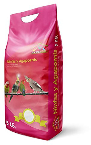 Faunamix Comida para Ninfas y Agapornis Natural 5Kg