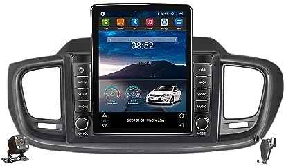 YLOXFW Android 12.0 Radio 2 Din Estéreo con 4G WiFi DSP Carplay para K-ia Sorento 3 2014-2017 GPS Sat Navi 10.4'' Pantalla Táctil Multimedia Vídeo Reproductor BT FM Receptor,Ts800