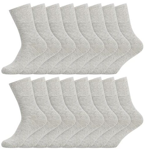 8 Paar Socken Herren 43-46 Baumwollsocken Business Herrensocken Herren Damen Schwarz Weiß Sport Socks Atmungsaktive 43-46