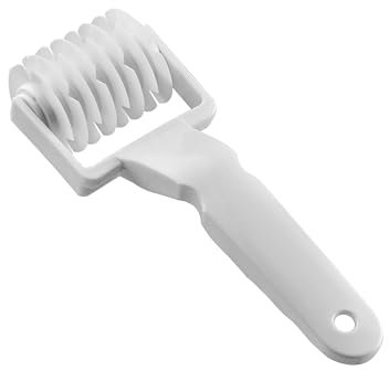 GWOZI Dough Lattice Cutter - Plastic Blade & Handle, 7.87x2.76 Inches - Pastry, Pizza, Bread Lattice Roller Cutter