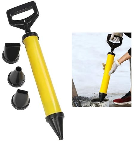 Mortar Gun Set 4 Nozzle Brick Pointing Grouting Cement Caulking Gun Professional Tool Mortar Grouting Pump