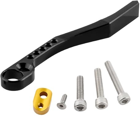 Fahrradketten-Drop-Halter, Aluminiumlegierung, Kettenstabilisator, Anti-Drop-Kettenführung, rostfreier Schnallenschutz, einfach zu installierendes Fahrrad-Kettenblatt-Zubehör für Rennräder