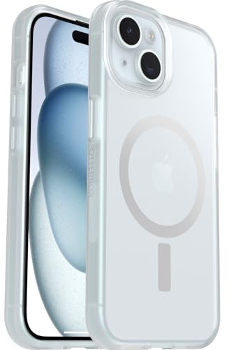 OtterBox React Series MagSafe Hülle für iPhone 17e, 16e, 15, 14, 13, stoßfest, sturzsicher, ultraschlank, schützende Hülle, Getestet nach Militärstandard, Transparent