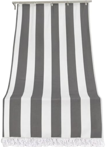 Italia Magazzini Tenda Da Sole Resistente Con Anelli Per Esterno In Tinta Unita Diverse Misure (Grigio, 150x250 cm)