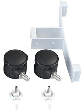 ATEUXOL Infrared Heater Stand Metal Electric Warmer Base Universal Infrared Panel Heater Feet Bracket with Wheels Easy To Install Heating System Accessories