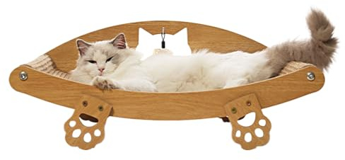 Kratzbrett Für Katzen - Kratzbrett Mit Liegefläche Für Katzen - Sisal Kratzmöbel Zum Spielen Schutz Für Möbel Sofa Boden Indoor