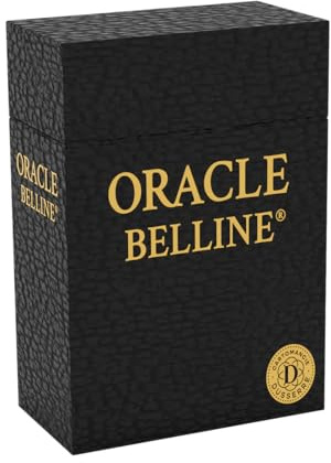 Dusserre - Oracle de Belline - Nouvelle édition - Coffret Classique - Jeu divinatoire de 53 Cartes richement illustrées - Cartomancie