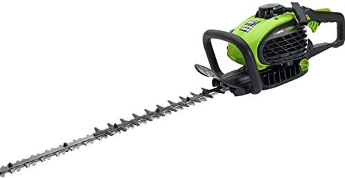 VITO - Taille Haies Thermique 25cm3 Moteur 2 Temps Lame 55cm Rotation 90° 9500 Tours/Min