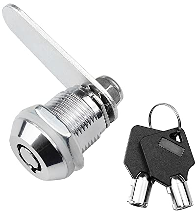 Baven 20 mm Serratura a Cilindro Serratura Tubolare a Camma per Cassetto, Serratura Cassetta Postale per Cassetta Postale, Cassetto, Armadietto, Armadio, Cassetta Postale