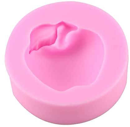 Molde de silicona en forma de manzana 3D – pastel en forma de manzana decora el molde – molde de yeso en forma de manzana – 1 pieza